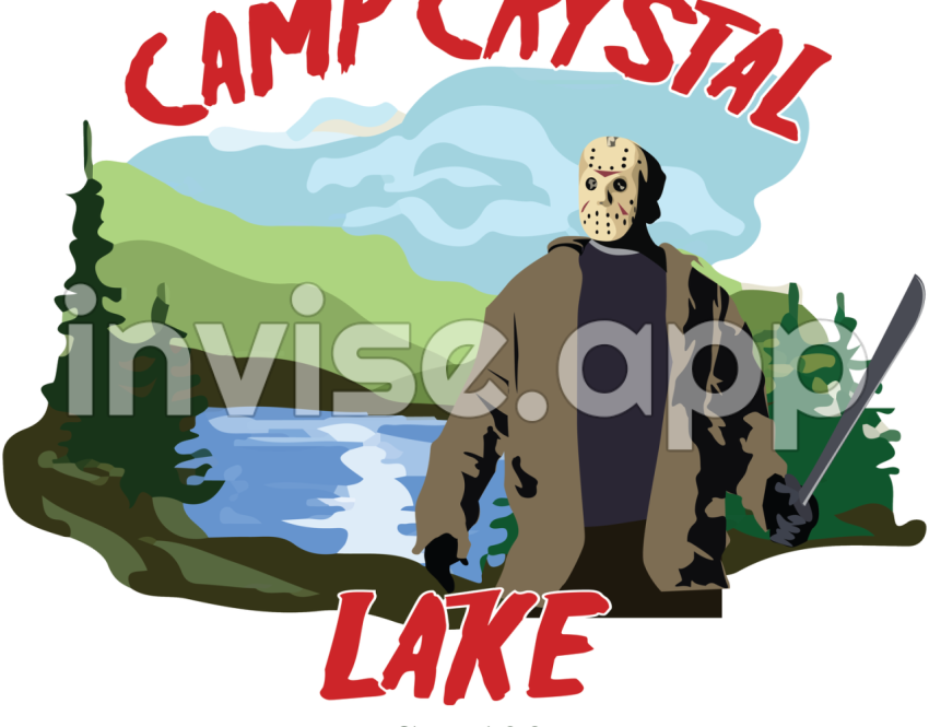 Friday The 13Th Stickers - Download Friday The 13Th T Shirt Campaign Camp Crystal Lake Counselor