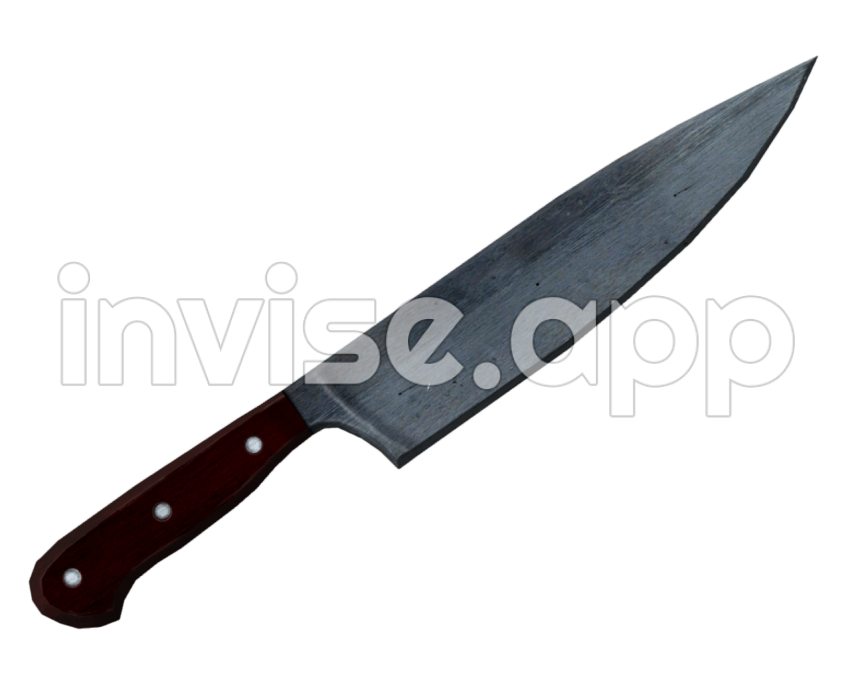 Black Kitchen Knife - Kitchen Knife Image Transparent Hq Download Freeimg