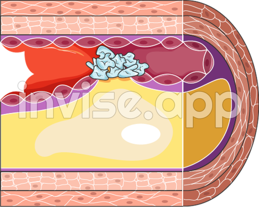 Placa De Ateroma - Atheroma Servier Medical Art 3000 Free Medical Images