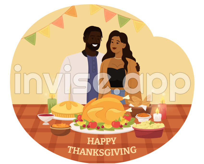 The Black Thanksgiving Resources Black Illustrations - Black Thanksgiving Svg Images