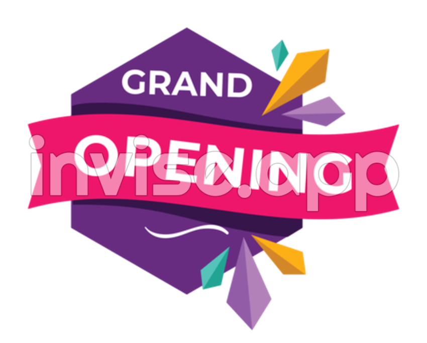 Grand Opening Promotion - Grand Opening New Shop Or Store Promotion, Grand, Banner, Ceremony