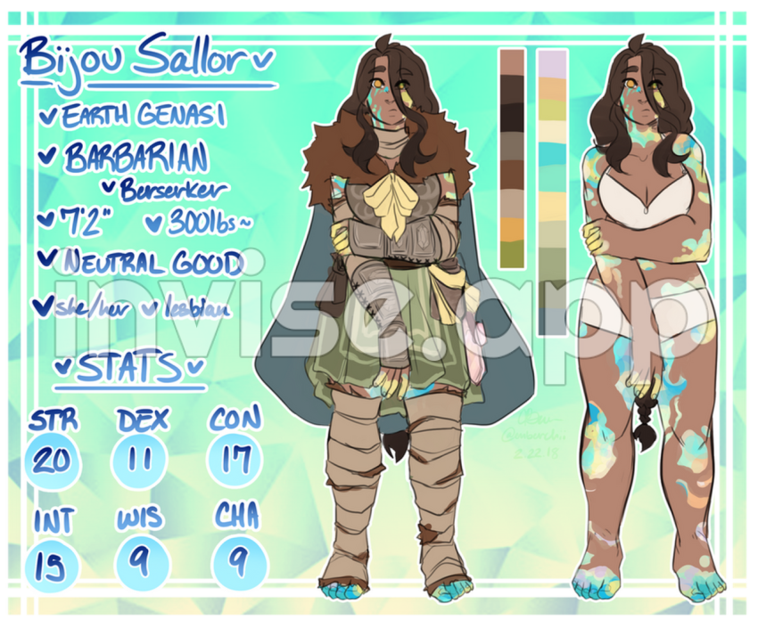 Dd Character Sheet - Bijou Sallor [Dnd Character Sheet] By Ember Chii On Deviantart