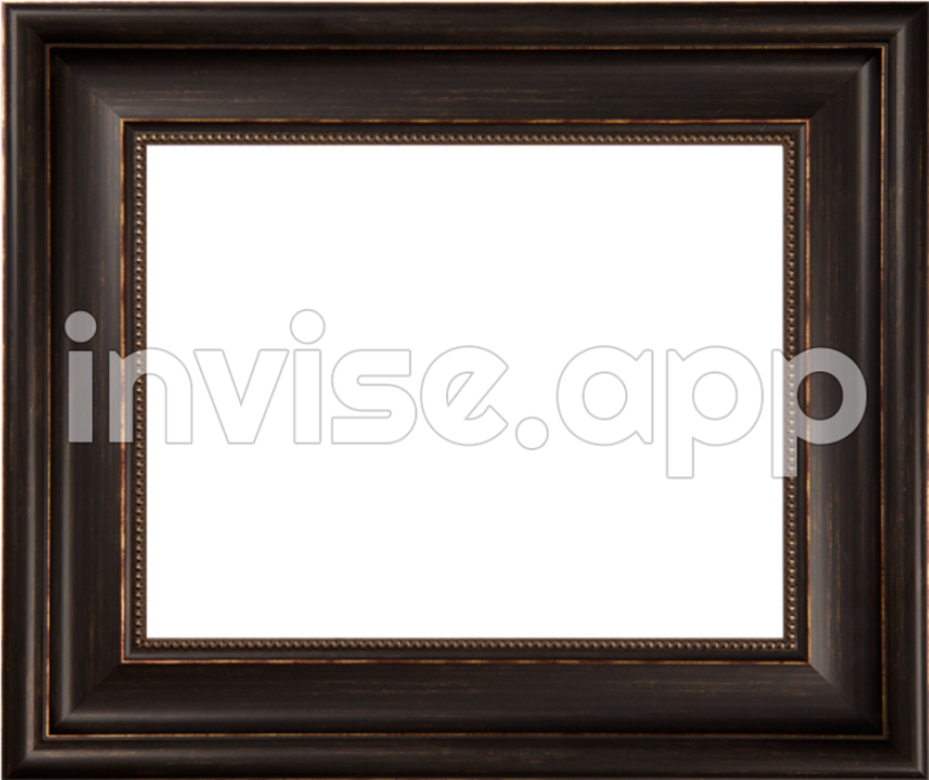 Black Wood Frame - Download Hd Black Wood Frame Picture Frame Transparent Image