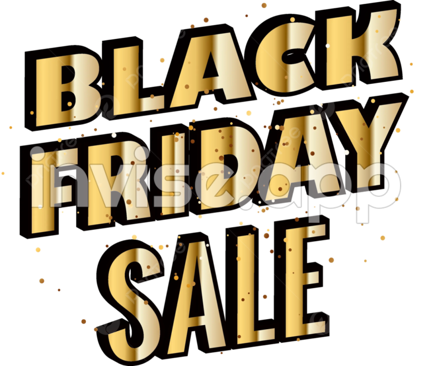 Black Friday Gif - Black Friday Sale 3D Text Vector, Black Friday, Sale, 3D And Vector