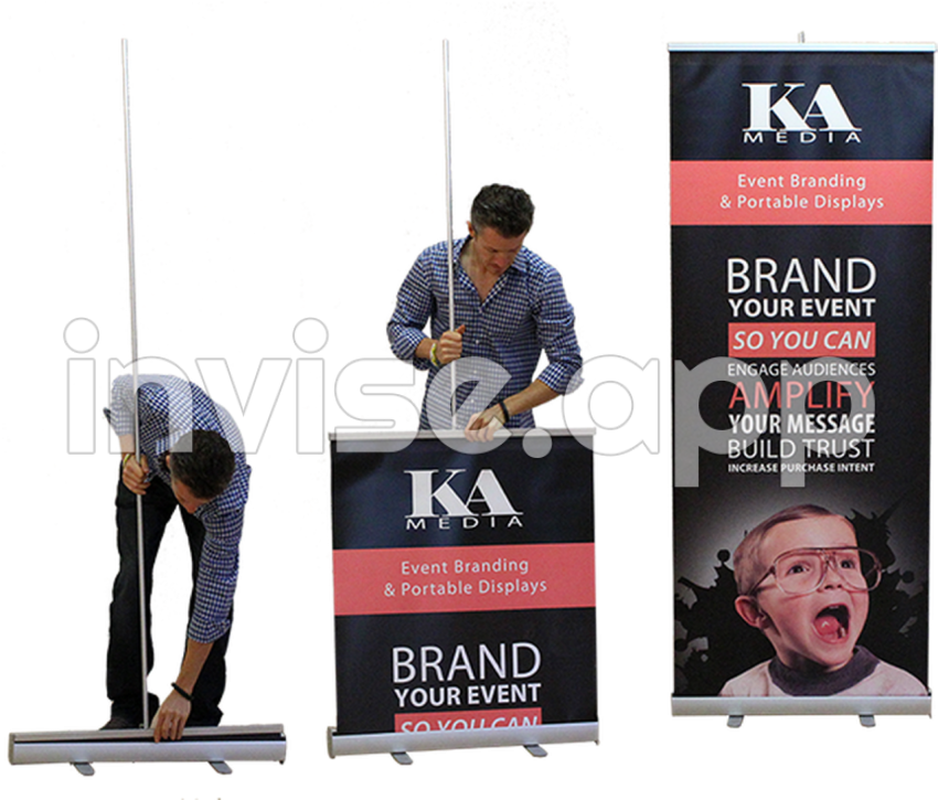 Promo Banner Stand - Download Hd Retractable Banner Stand Toronto Banner Stand Transparent