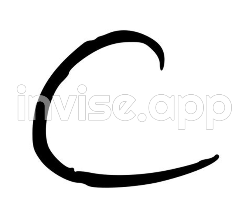 C Clip Art Black And White - Letter C Clipart Black And White