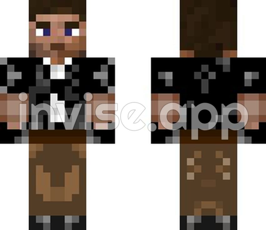 I Am Steve Minecraft Skin - I Am Steve Jack Black