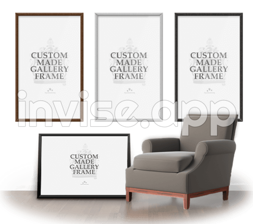 Poster Frames Custom Frames For Posters - Photo Frames Banner Logo