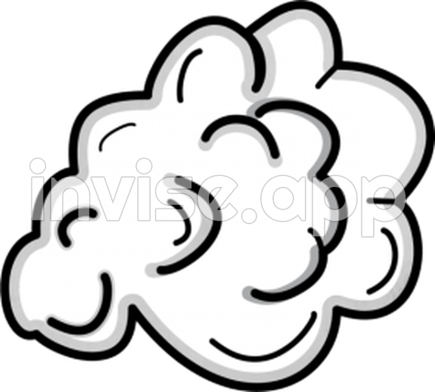 Smoke Cloud Vector - Free Vector Nuage / Cloud Cloud Image With Transparent Background