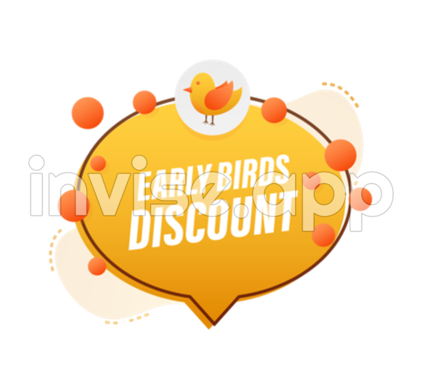 Early Bird Promo - Early Bird Offer Transparent Images Free Download Vector Files