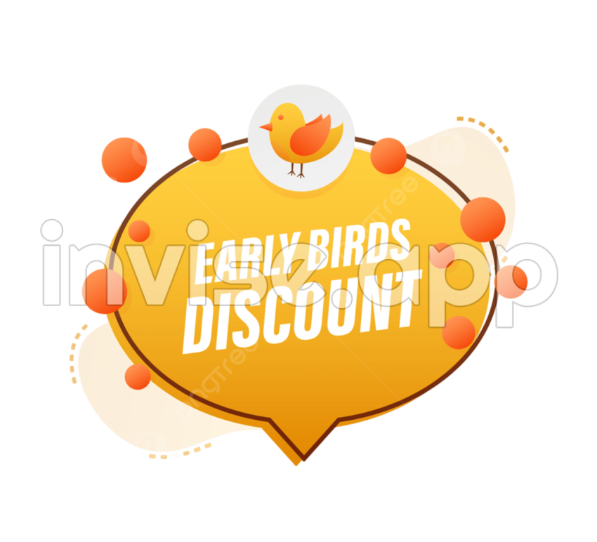 Early Bird Award - Early Bird Vector Hd Images, Early Bird Special Discount Sale, Isolated