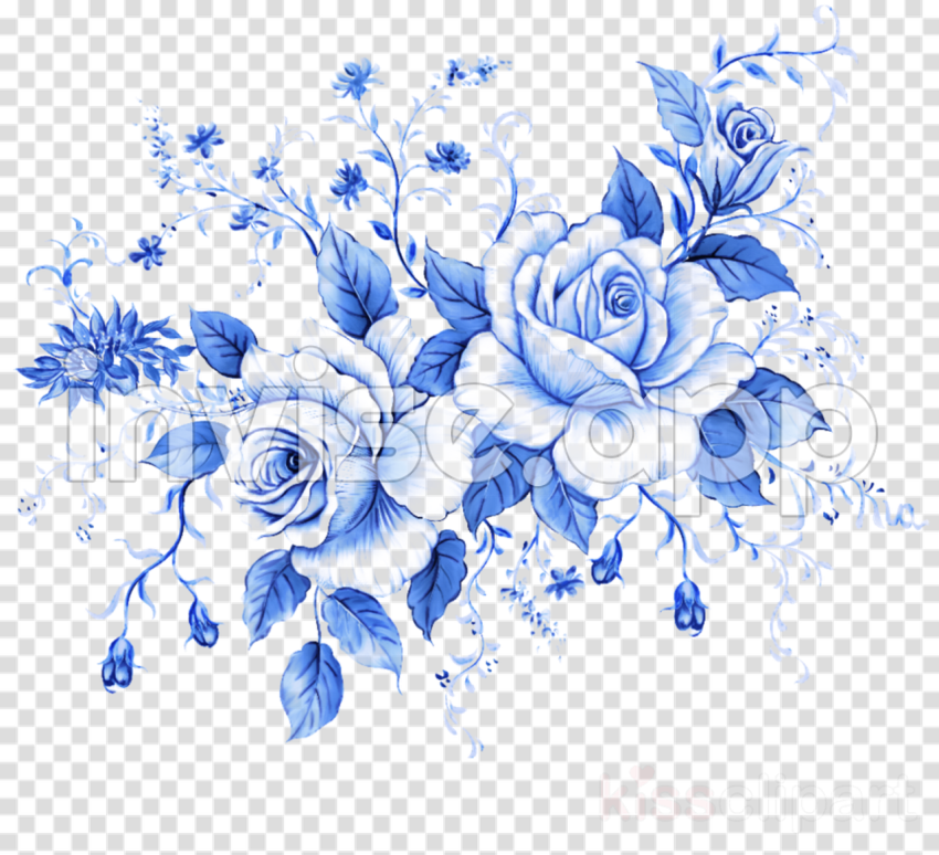 Black And Blue Roses - Free Blue Rose Cliparts, Download Free Blue Rose Cliparts Images