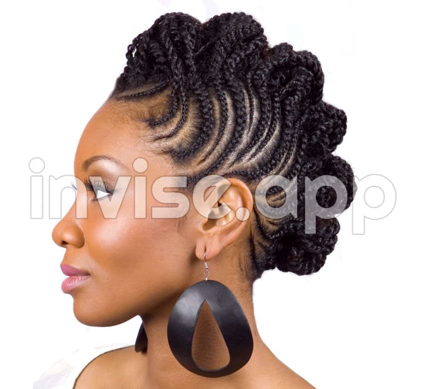 Black Girls Hair Braids Styles - Braids Transparent Hd Photo Mart