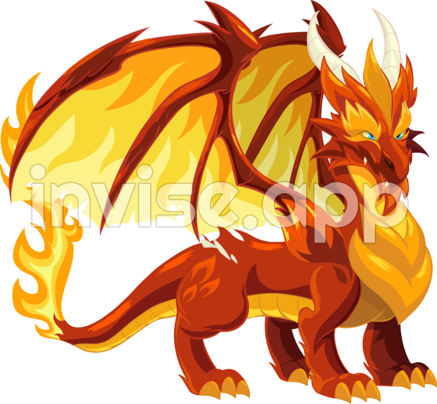 Fire Dragon - Fire Dragon Drawing Free Transparent Download Key