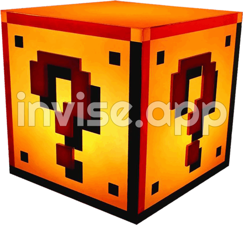 Download Super Mario Brothers Question Block Light Super Mario Bros - Super Mario Question Box