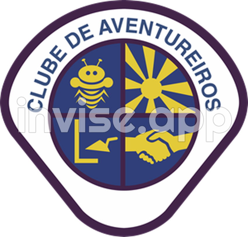 Clube De Aventureiros Logo Vector (Cdr) Free Download In 2022 - Flor Para Faixa De Miss De Tnt