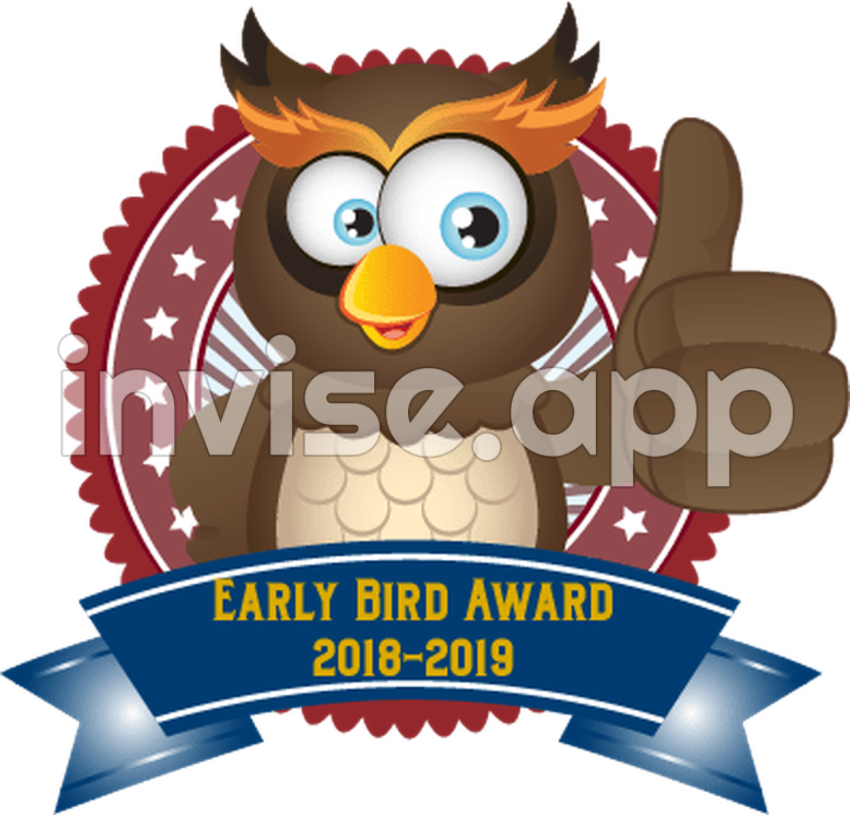 Early Bird Award - Membership Badge Info Nys Pta