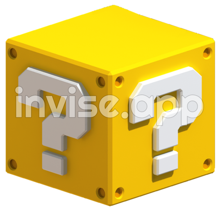 Image Question Block Newer Super Mario Bros Wiki Fandom - Super Mario Question Mark Box Printable