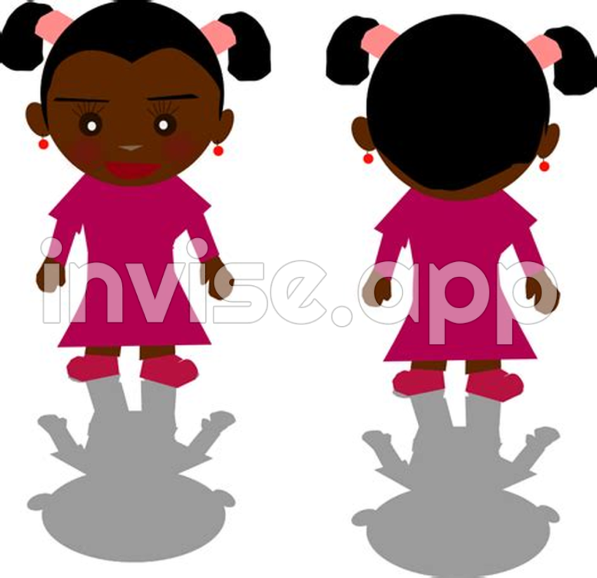 Black Girl Image - Free Clip Art "Black Girl " By Ricardo