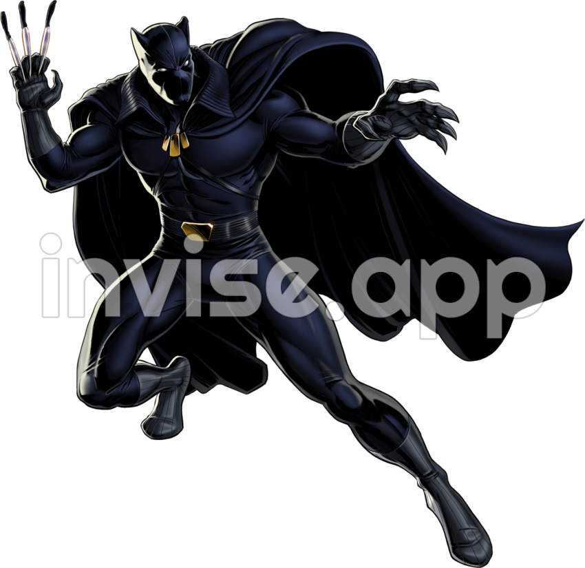 Marvel Black Panther 532573 Clip Art Library - Black Panther Head Clip Art