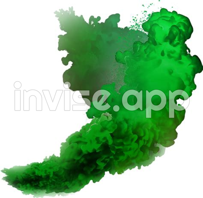 Green Smoke - Transparent Green Smoke Original Size Image Joy