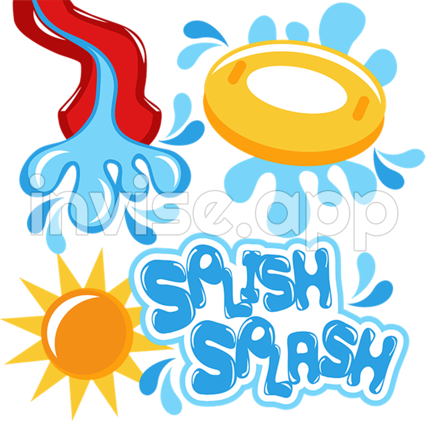 Splish Splash Svg Scrapbook Collection Svg Files For Scrapbooks Cut Files For Scrapbooking - Splish Splash Water Park