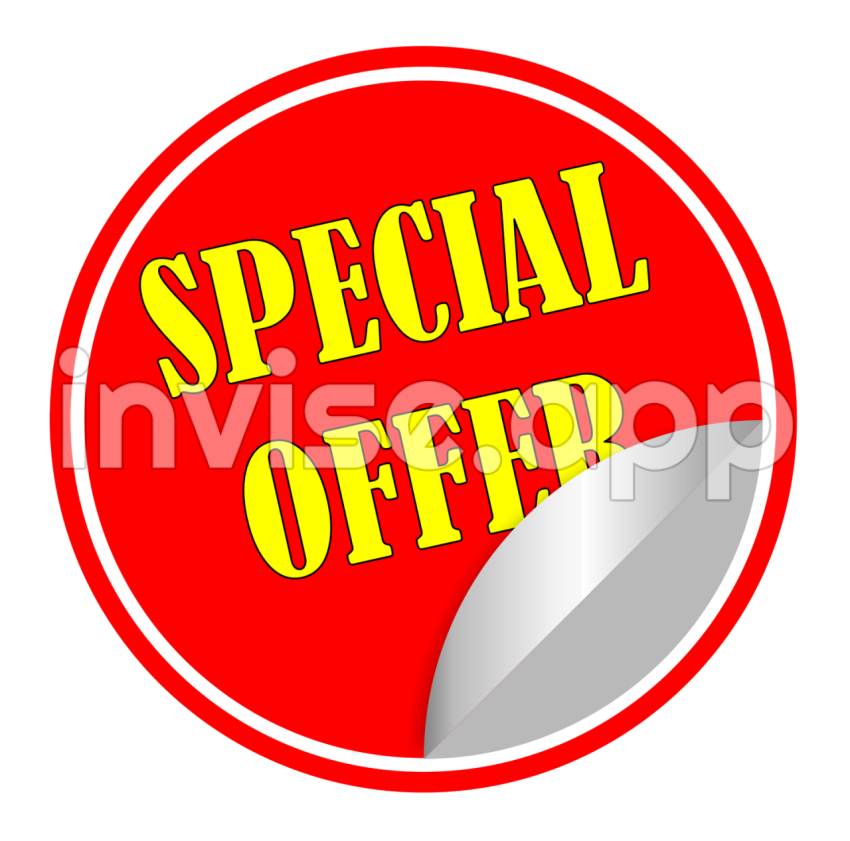 Sticker Clip Art Special Offer Download 1833 1815 Free - Special Stickers Template