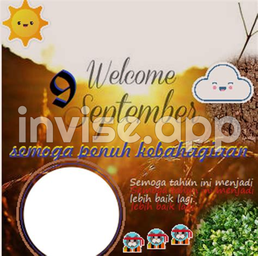 Promo September Ceria - Twibbonize Where Campaign Meets You