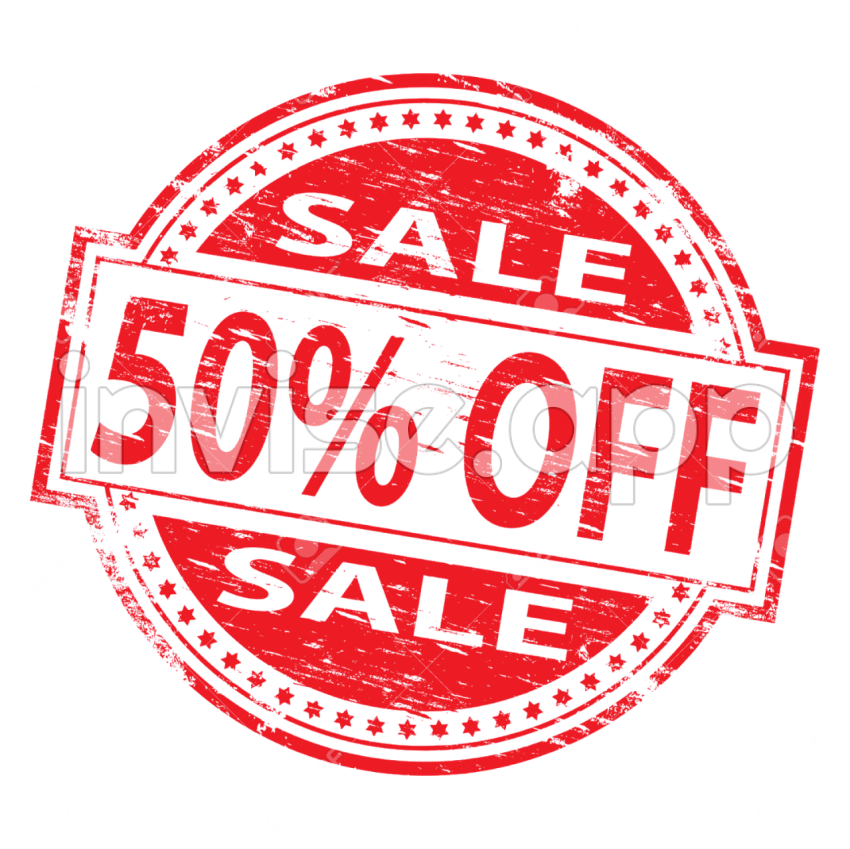 50 % Off Graphic - 50% Off Transparent Images