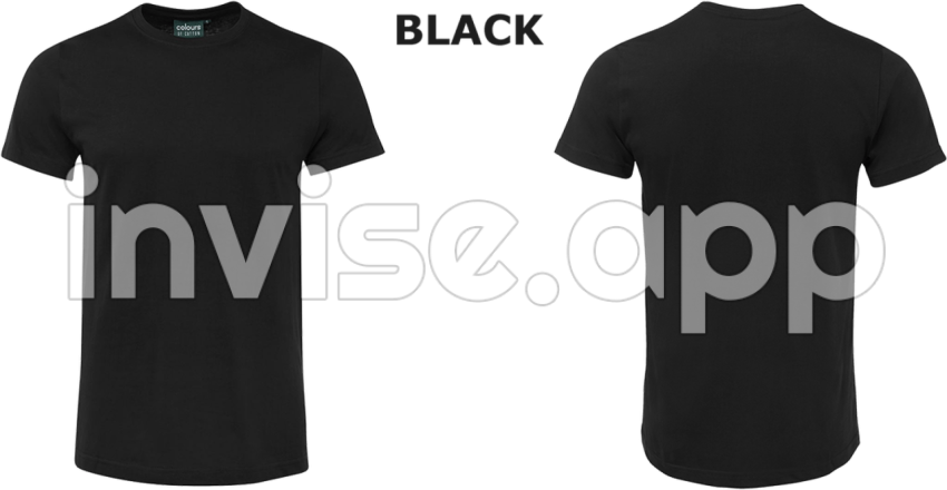 Download Black T Shirt - Black V-Neck T-Shirt Clip Art