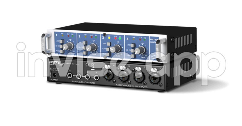 Preamps Rme Audio Interfaces Format Converters Preamps Network - Tube Preamp