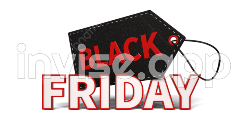 Black Friday Cartoon - Black Friday Tag Picture, Black Friday Promotional Sales Tag, Black