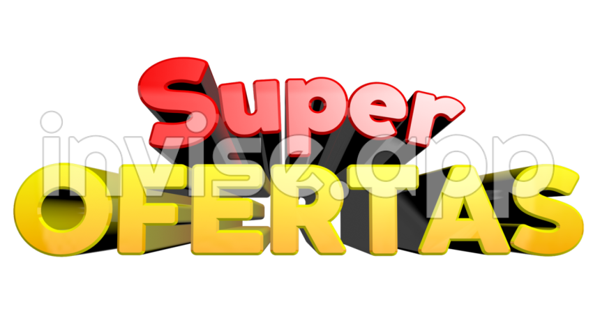 Super Promo En - Texto 3D Gratis Super Ofertas