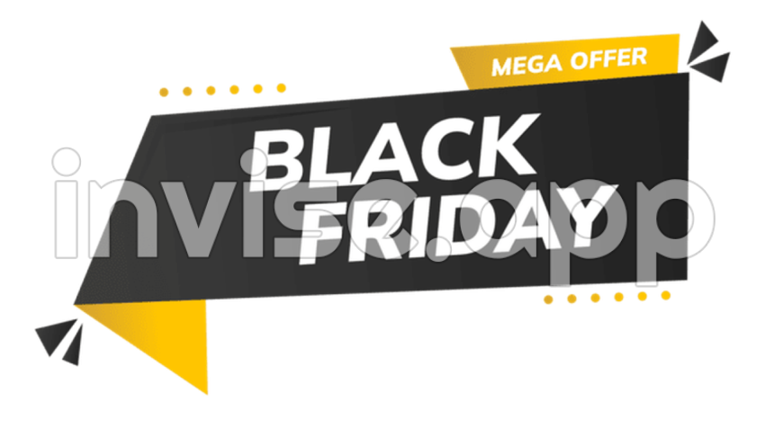 Walmart Pre Black Friday - Black Friday Ribbon Vector Art , Black Friday Yellow Ribbon