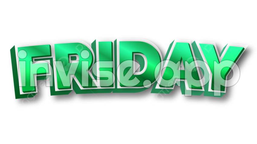 Friday Editable Vector Text Effect, Friday, Text Effect, Black Friday - Fundo O Friday Images