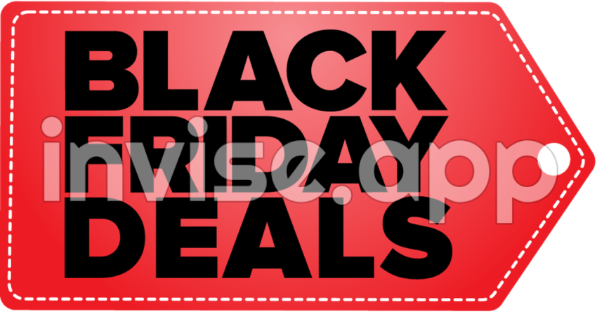 Black Friday Shopping Clip Art - Black Friday Sale, Limited Time, Discounts, Offers, Shopping