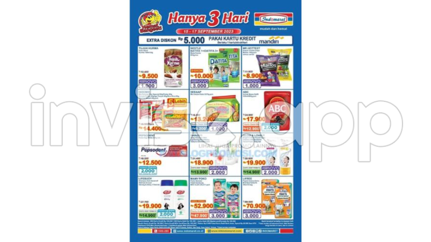 Promo Indomaret - Lengkap! Katalog Promo Jsm Indomaret Terbaru 15 17 September 2023