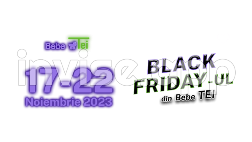 Black Friday 2023 Banner - Black Friday 2023 Bebe Tei