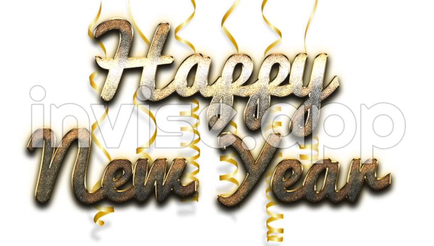 Happy New Year Promo - Happy New Year Celebration Transparent Play