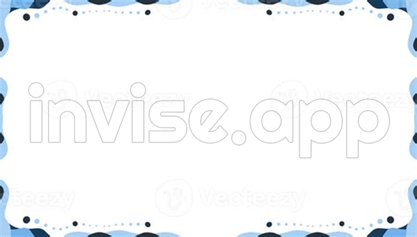 Blue Black Designs - Abstract Background With Liquid Blue And Black Liquid Texture Frame