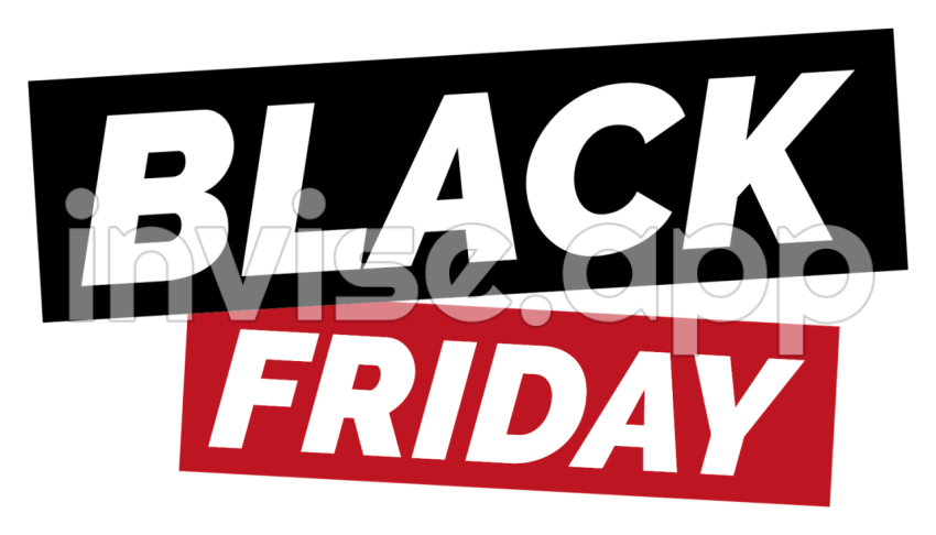 Adesivo Con Scritta "Black Friday" Tenstickers - Black Friday Badge