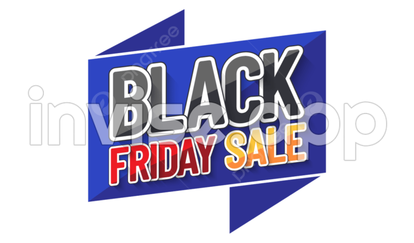 Black Friday Sale In Blue Banner, Black, Friday, Sale And Vector - Best Buy Black Friday Sale