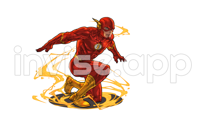 The Flash Transparent Images - The Flash Movie Microwave