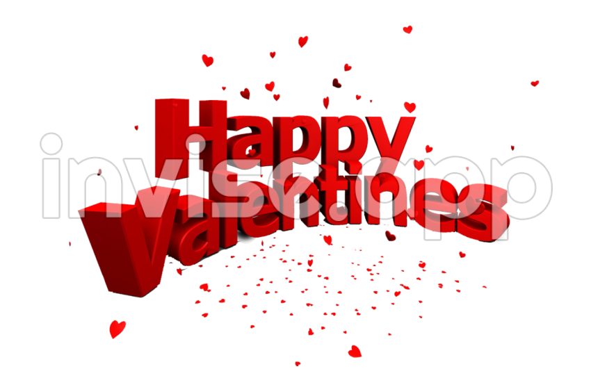 Valentine Promo Design - Happy Valentines Day Transparent Image Download, Size 2560X1600Px