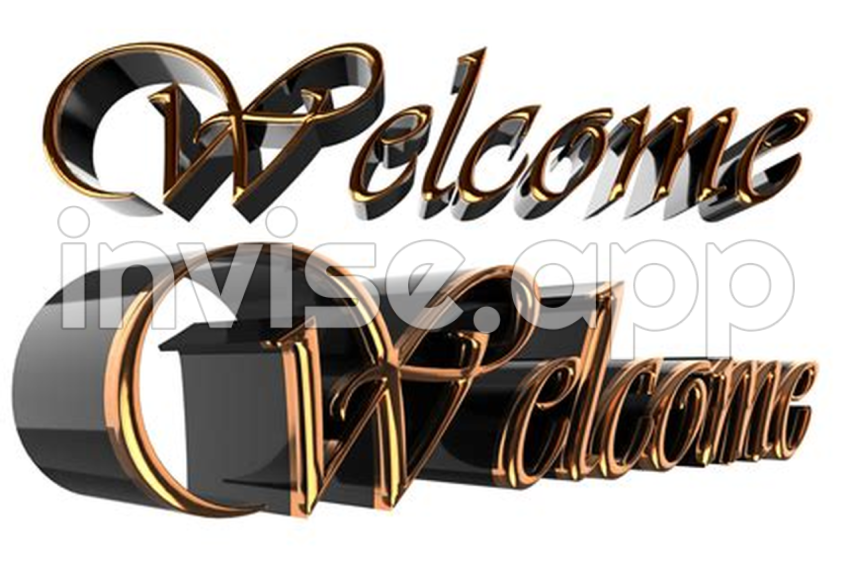 Welcome To - 3D Welcome Banner 13775770