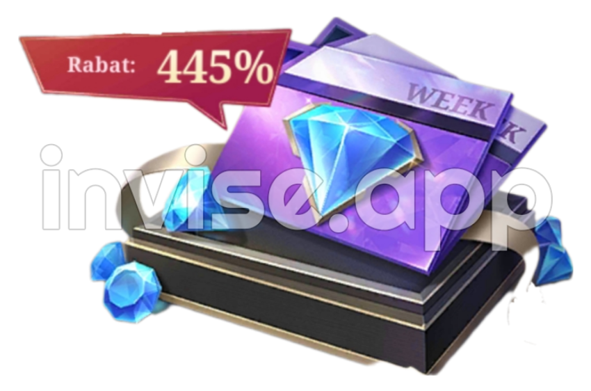 Mobile Legends Top Up Weekly Diamonds Pass (Only Need Userid & Server - Logo Polos Diamond Mlbb