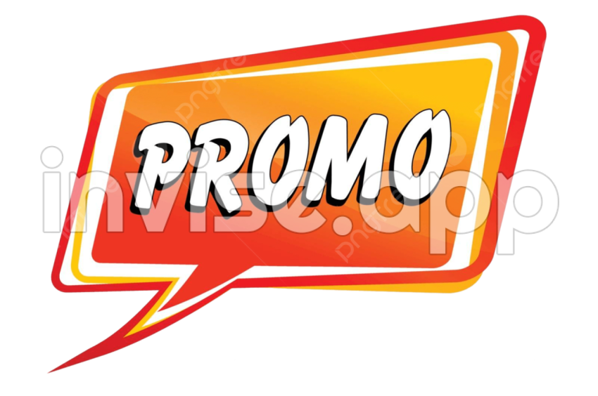 Promo Speech Promotion Retail White Vector, Promotion, Retail, White And Vector With - Vector Promo