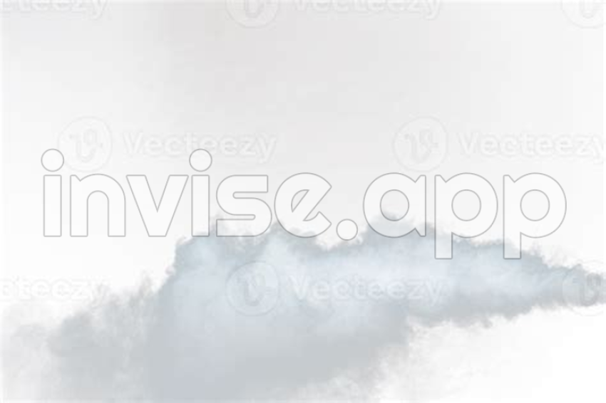 Dense Fluffy Puffs Of White Smoke And Fog On Transparent Background, Abstract Smoke Clouds - White Smoke