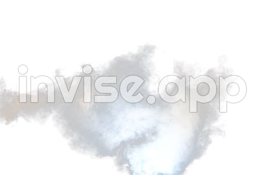 White Smoke Overlay - Dense Fluffy Puffs Of White Smoke And Fog On Transparent Background, Abstract Smoke Clouds