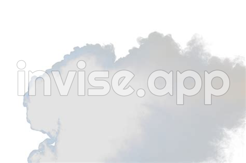 Dense Fluffy Puffs Of White Smoke And Fog On Transparent Background, Abstract Smoke Clouds - Teal Smoke Cloud